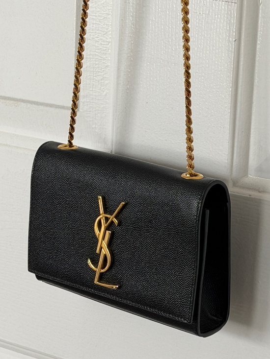 Saint Laurent Handbags - SAINT LAURENT | YSL Monogram Kate Small Crossbody Bag